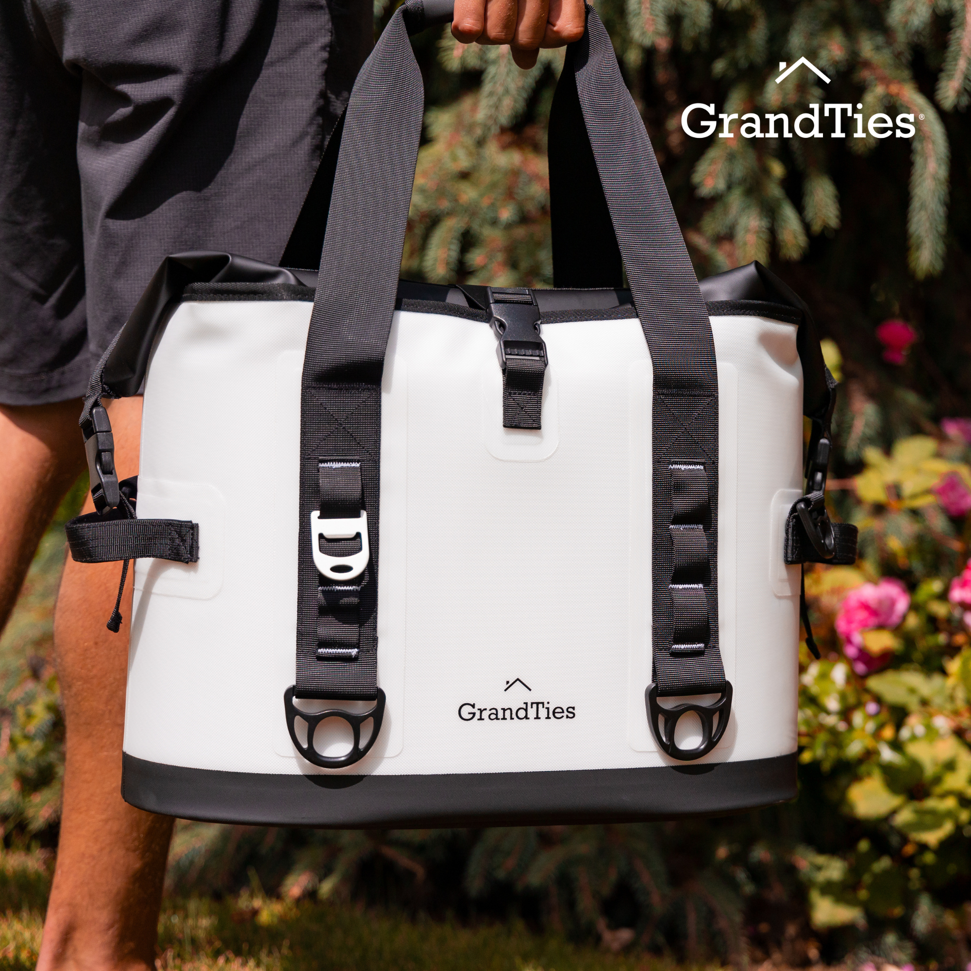 Versatile Waterproof Cooler Bag - Keeps Ice for Days, Up to 40 Versatile Waterproof Cooler Bag - Keeps Ice for Days, Up to 40