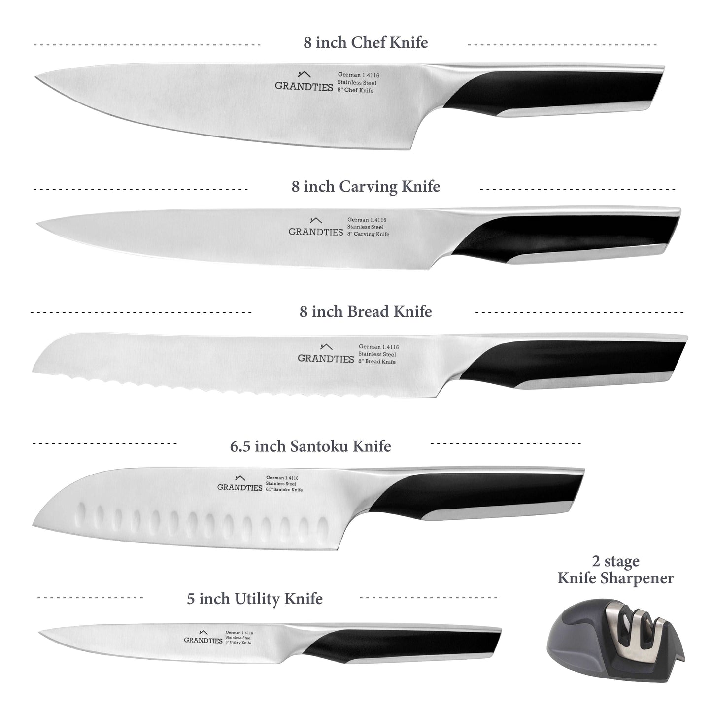 The FEINSTE Knife Collection - GrandTies