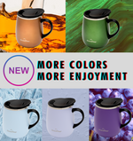 New Stunning Colors Are Now Available! GrandTies' Insulated Mug with Handle