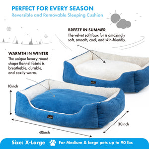 Cuddler Pet Bed | Size: XL / 40 Inch - Grandties