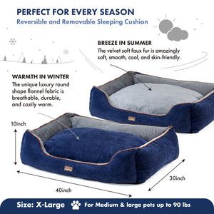 Cuddler Pet Bed | Size: XL / 40 Inch - Grandties