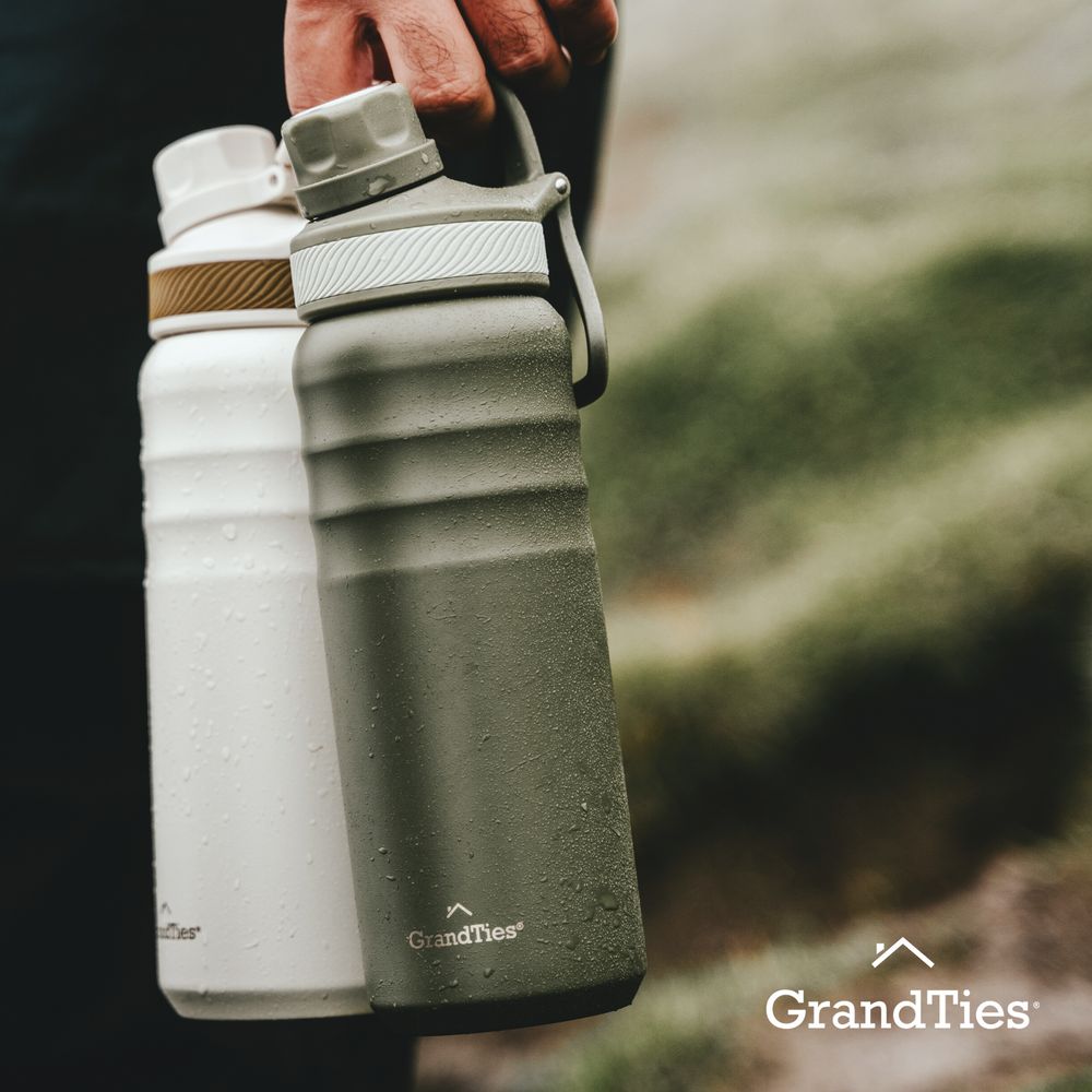 GRANDTIES 24oz. Insulated Stainless Steel Water Bottle