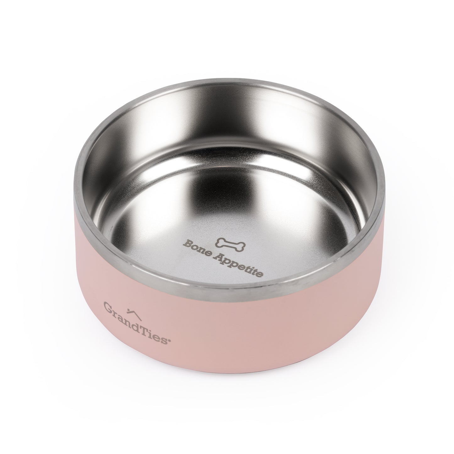 Insulated Stainless Steel Pet Bowl | Engraved | 18oz/532ml/2.25 Cups - Grandties