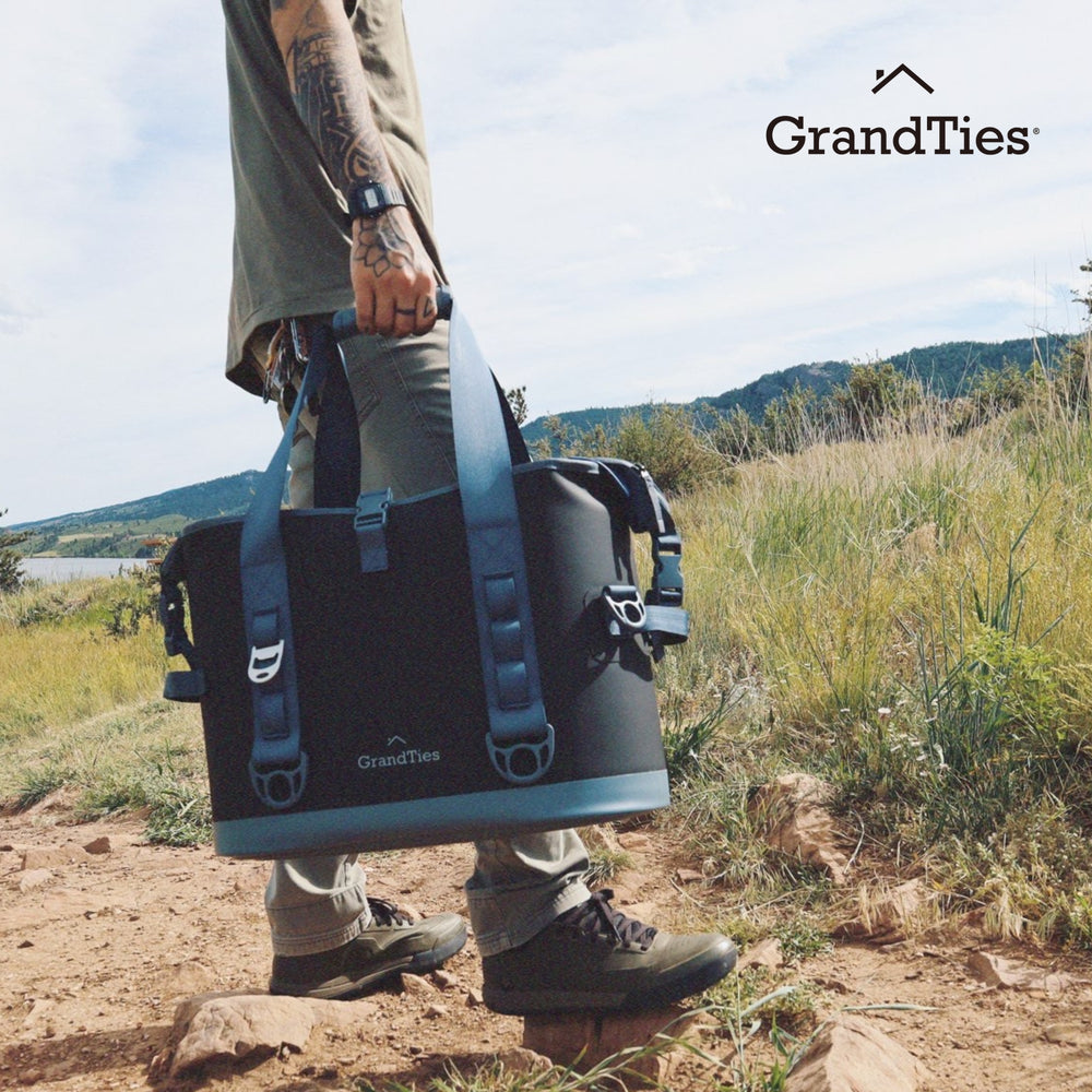 Waterproof Portable Soft Cooler Bag | Size: Up to 40 Cans - Grandties