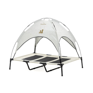 Elevated Pet Tent | Size: XL, Ivory White - Grandties