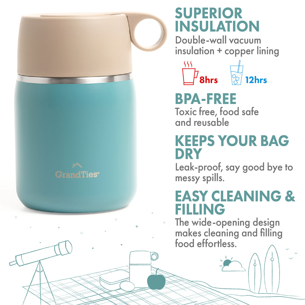 Insulated Food Jar | Size: 20oz