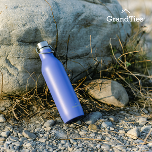 Insulated Water Bottle with Two Lids (Classic) | 21oz/620ml - Grandties