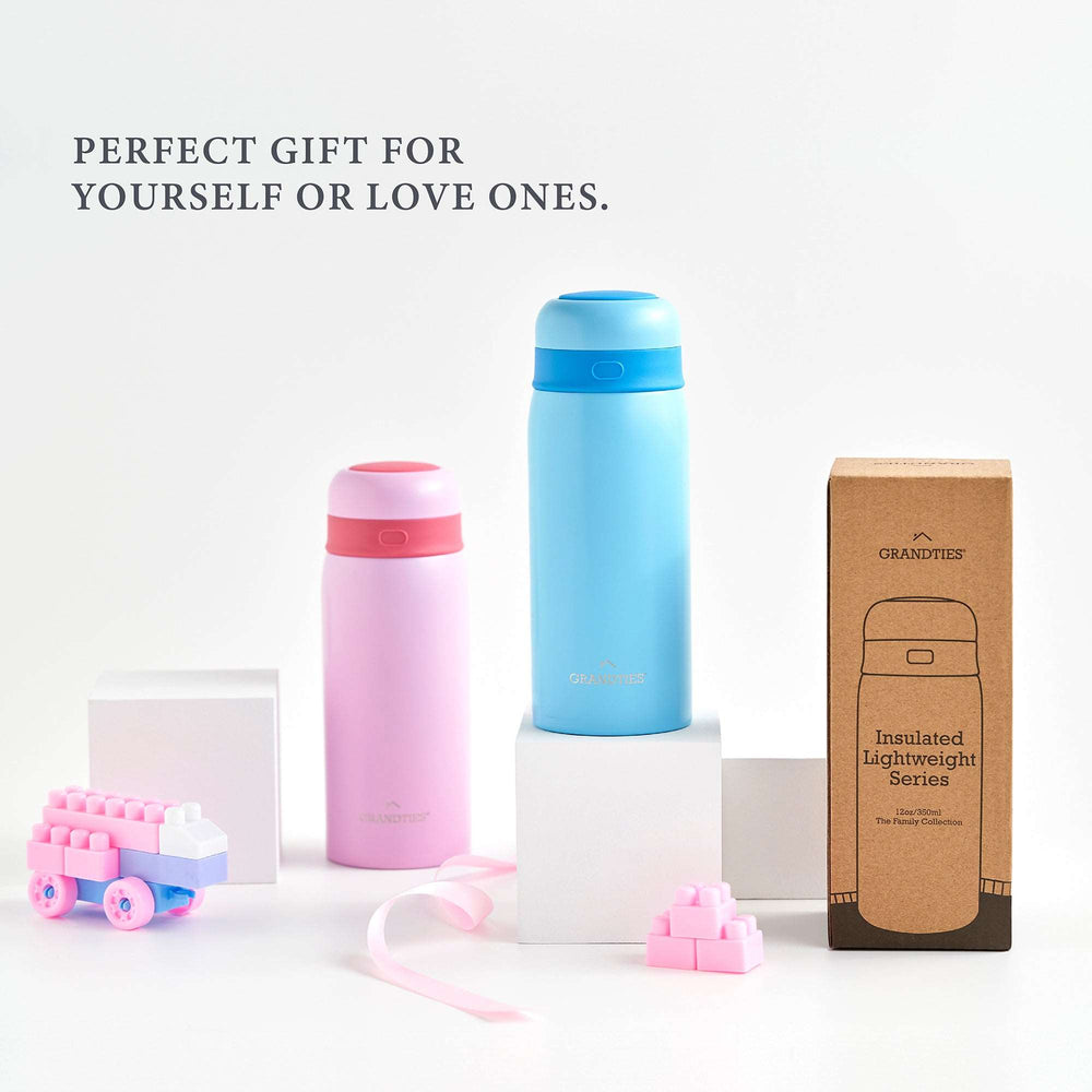 Insulated Squeeze Bottle Pink Sky Bottle
