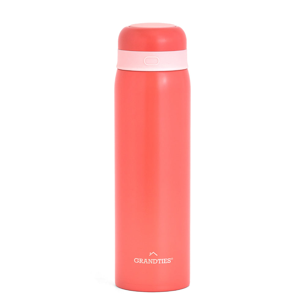 Insulated and Lightweight Bottle 17oz/500ml - The Family Collection - Coral - GrandTies