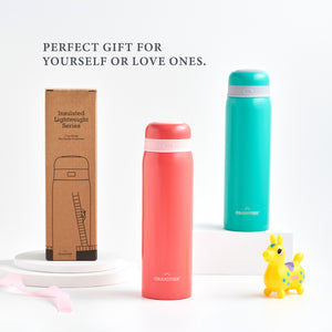 Insulated and Lightweight Bottle 17oz/500ml - The Family Collection - Turquoise - GrandTies