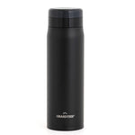 Insulated and Lightweight Bottle with Strainer 20oz/600ml - His & Hers Collection - Obsidian Black - GrandTies