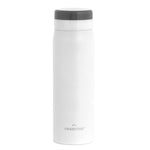 Insulated and Lightweight Bottle with Strainer 20oz/600ml - His & Hers Collection - Snowy White - GrandTies