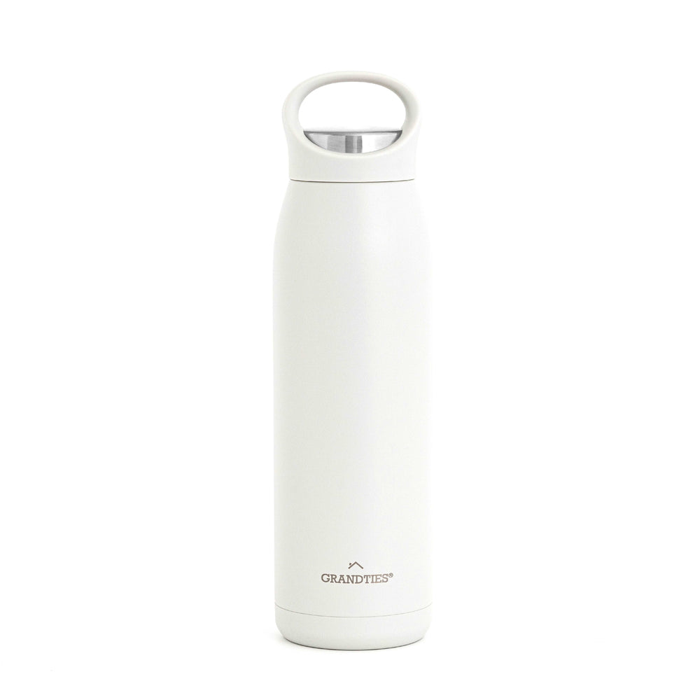 Insulated Bottle with Ergonomic Handle 24oz/700ml - Pearl - GrandTies