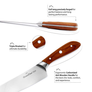 The BOSCO Collection 8-inch Pro Chef Knife - GrandTies