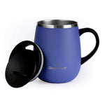 Insulated Coffee Mug with Sliding Lid 16oz/460ml (Grande) - Periwinkle - Grandties