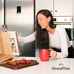 Insulated Coffee Mug with Sliding Lid 16oz/460ml (Grande) - Cranberry - Grandties