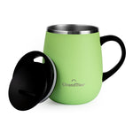 Insulated Coffee Mug with Sliding Lid 16oz/460ml (Grande) - Fresh Mint - Grandties
