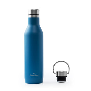 Insulated Water Bottle with Two Lids (Classic) | 21oz/620ml - Grandties