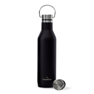 Insulated Water Bottle with Straw - Classic Sport Canteen