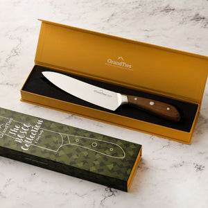 Bloomhouse 8 Inch Chef Knife made with Olive Wood and German Steel -  bloomhousecollection