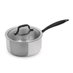 The Marquina Collection Full-Clad Tri-Ply Stainless Steel Sauce Pan - 3 Quart - GrandTies